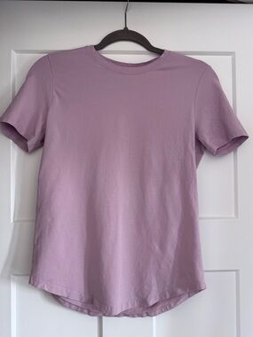 Lululemon Short Sleeve Tee – Mauve Pink | Size 6/8 (No Tag)